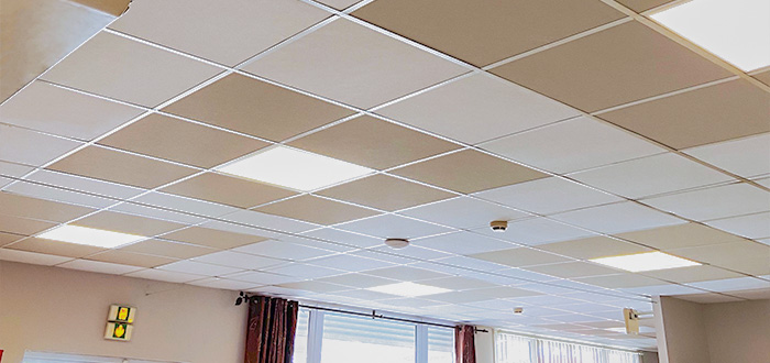 rénovation faux plafond dans un ephad 2